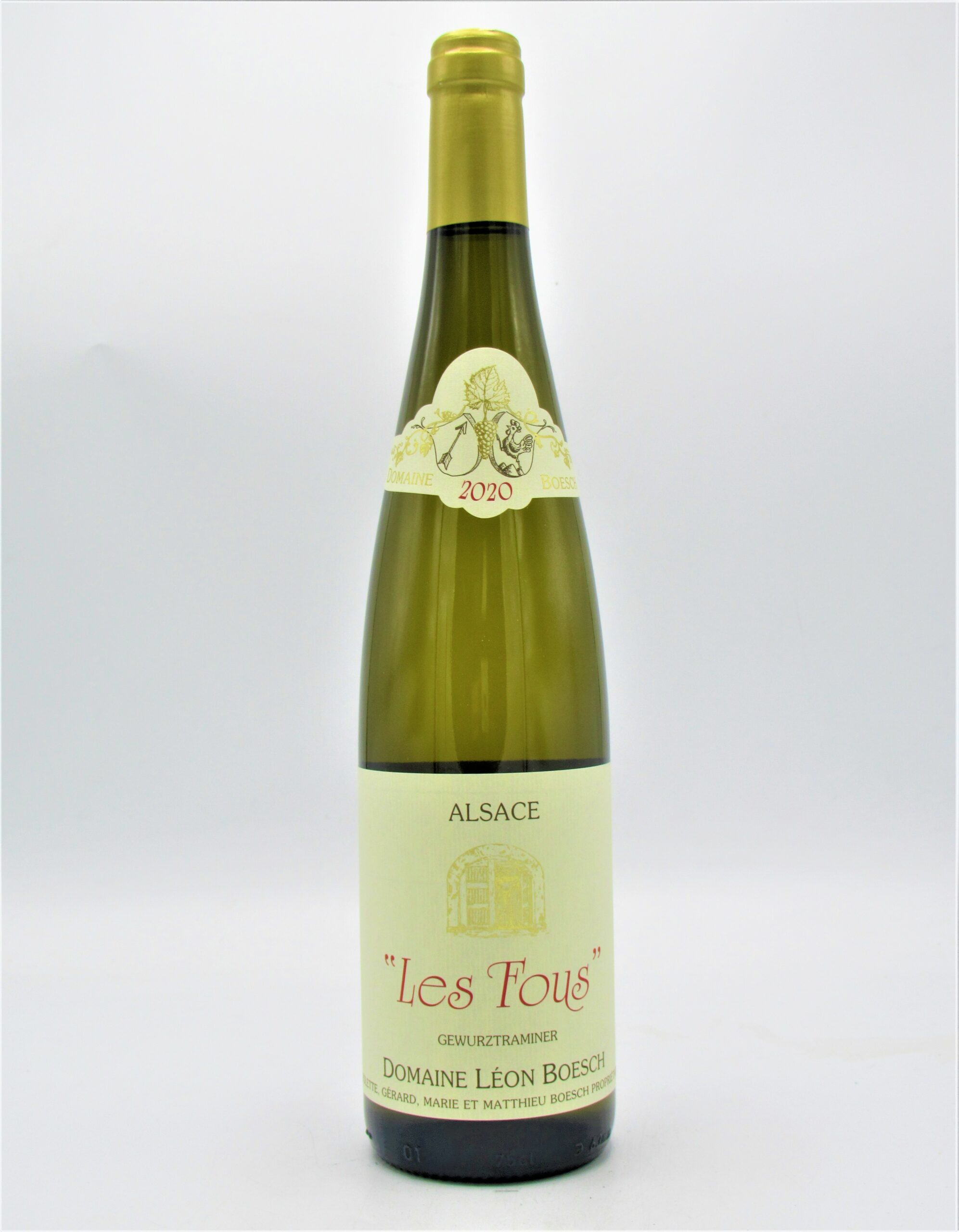 Gewurztraminer Bio Les Fous Domaine L On Boesch La Cave Saint