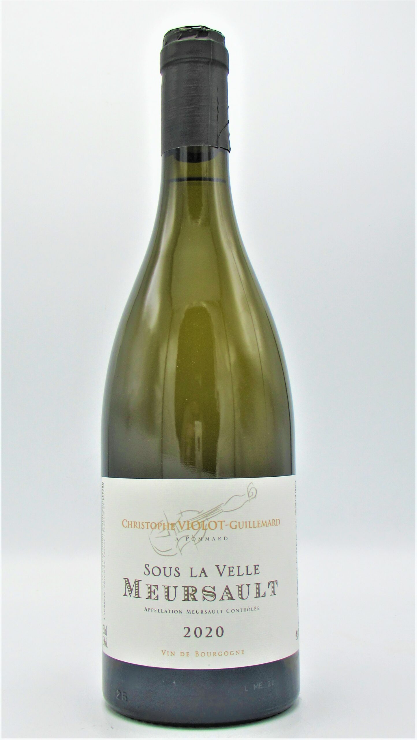 Meursault Sous La Velle Domaine Violot Guillemard La Cave Saint