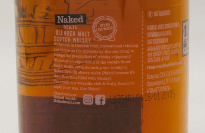 Blended Malt Scotch Whisky The Naked