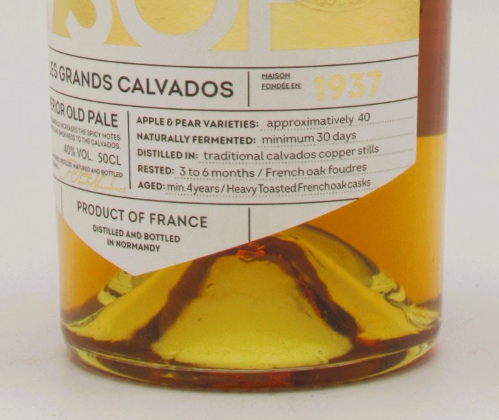 Calvados Domaine du Coquerel VSOP