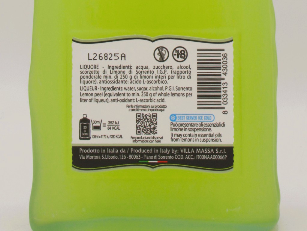 Limoncello di Sorrento Villa Massa