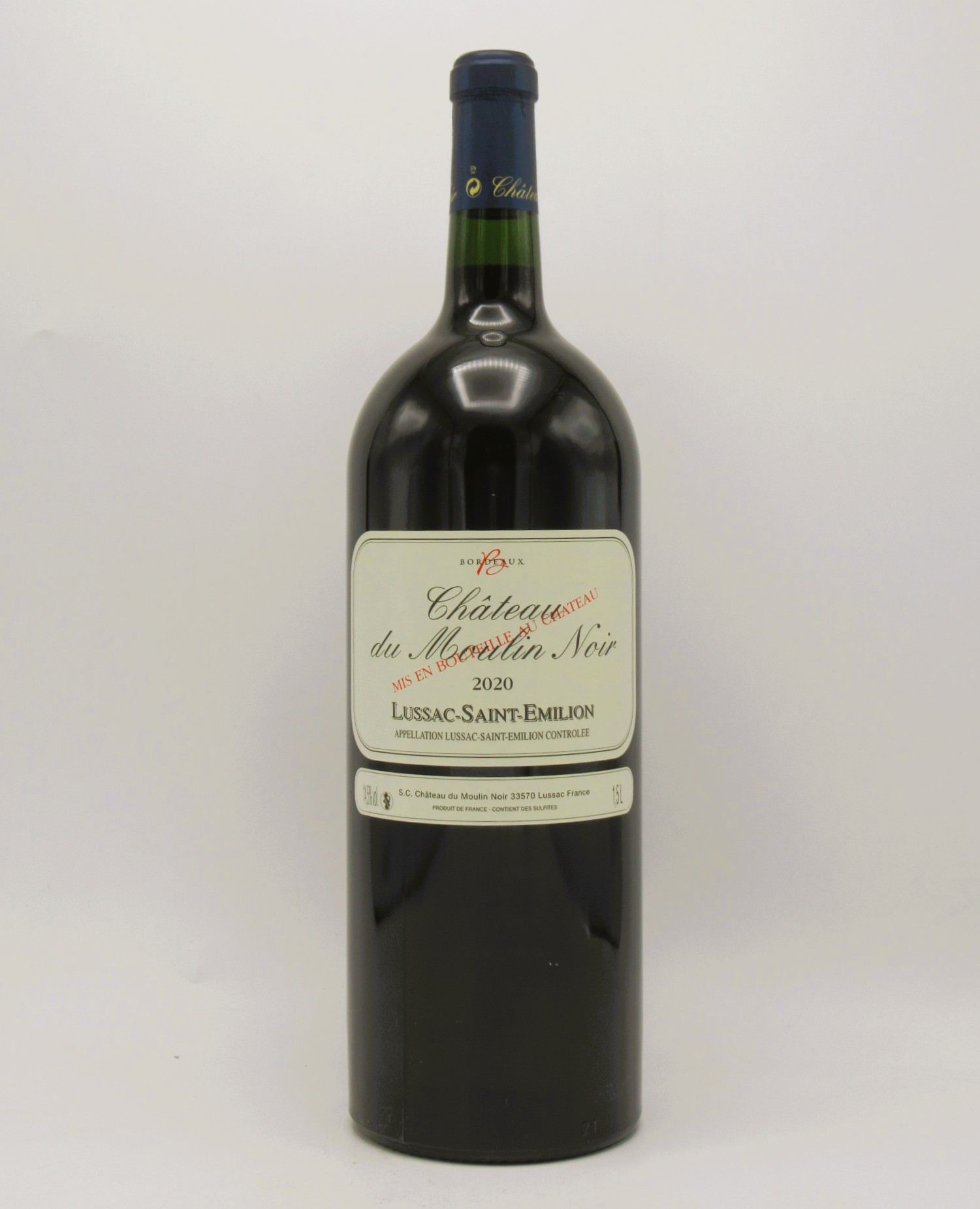 Lussac Saint Emilion Chateau Moulin Noir 2020 Magnum