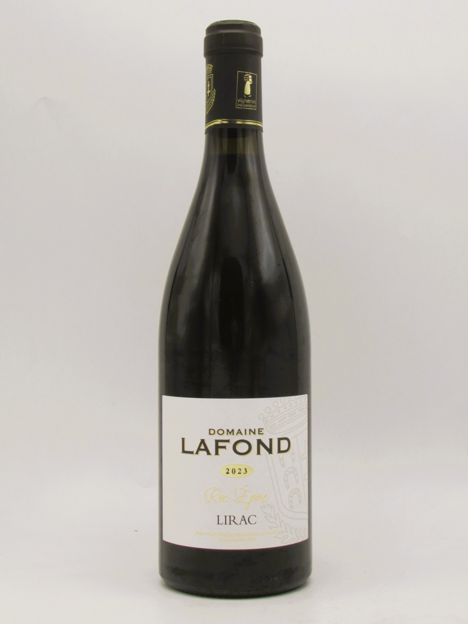 Lirac rouge bio Domaine Lafond Roc Epine 2023