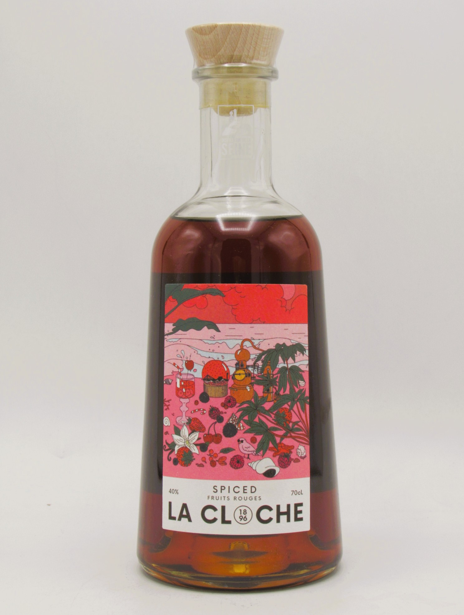 Rhum Spiced Fruits Rouges La Cloche 1896 – Distillerie de la Seine