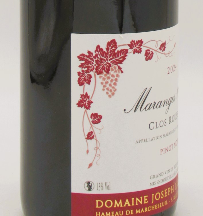 Maranges 1er Cru Clos Roussots Domaine Joseph Lafouge 2024