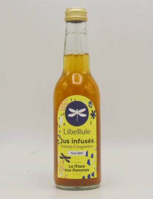 Jus Infusé Bio Libellule Pomme Gingembre