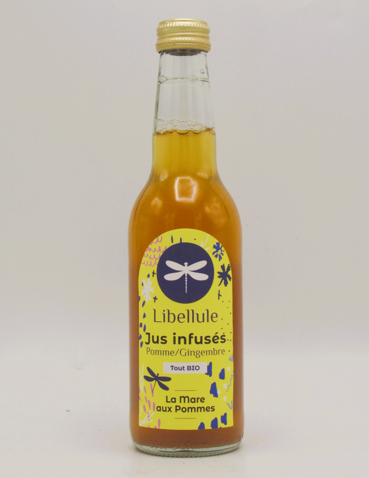 Jus Infusé Bio Libellule Pomme Gingembre
