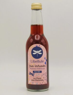 Jus Infusé Bio Libellule Pomme Hibiscus