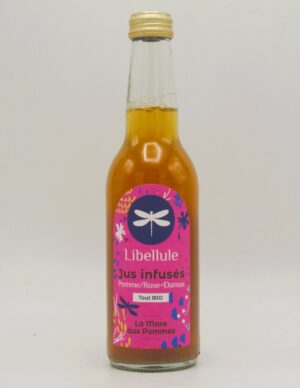 Jus Infusé Bio Libellule Pomme Rose de Damas