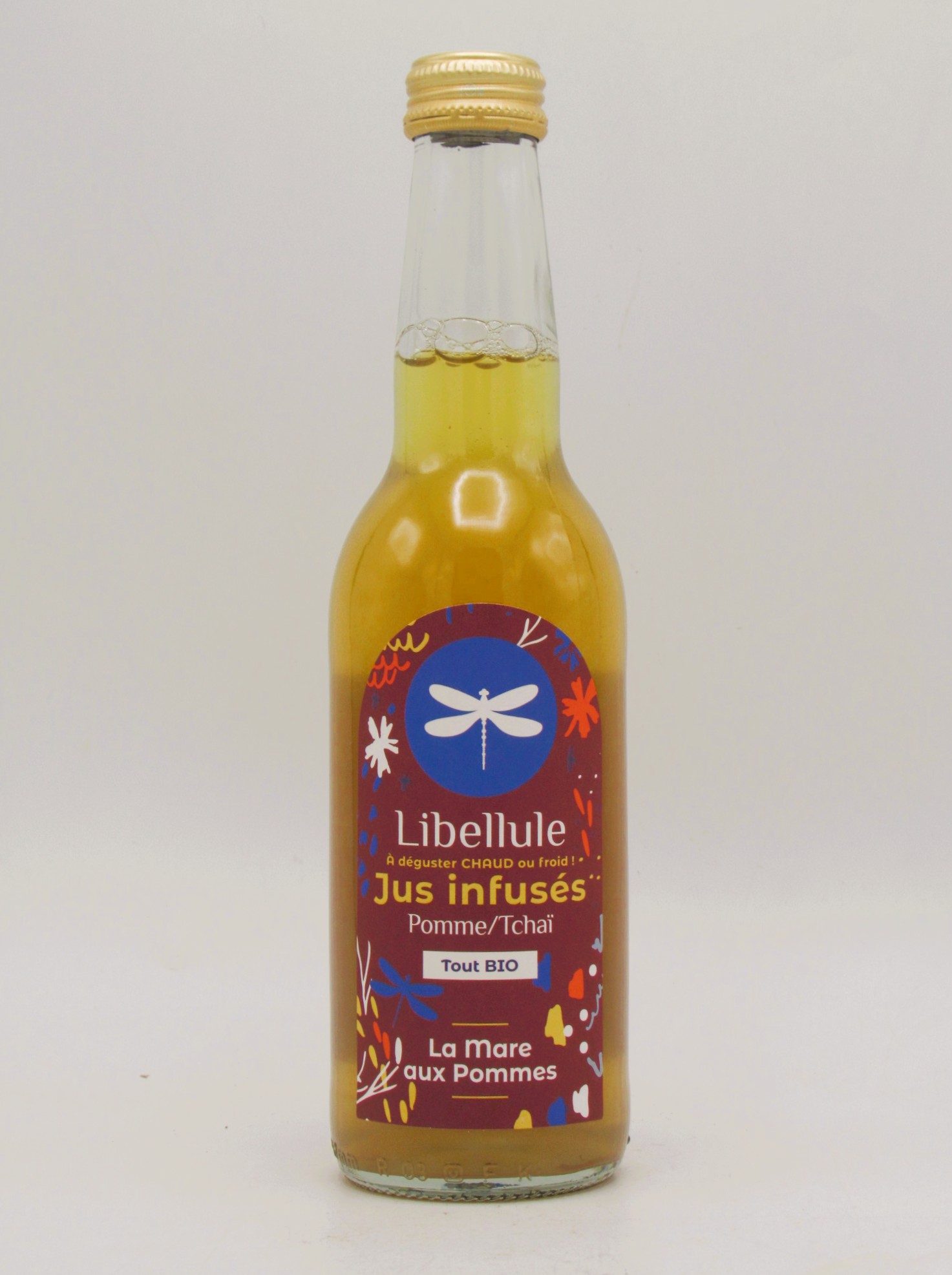 Jus Infusé Bio Libellule Pomme Tchai