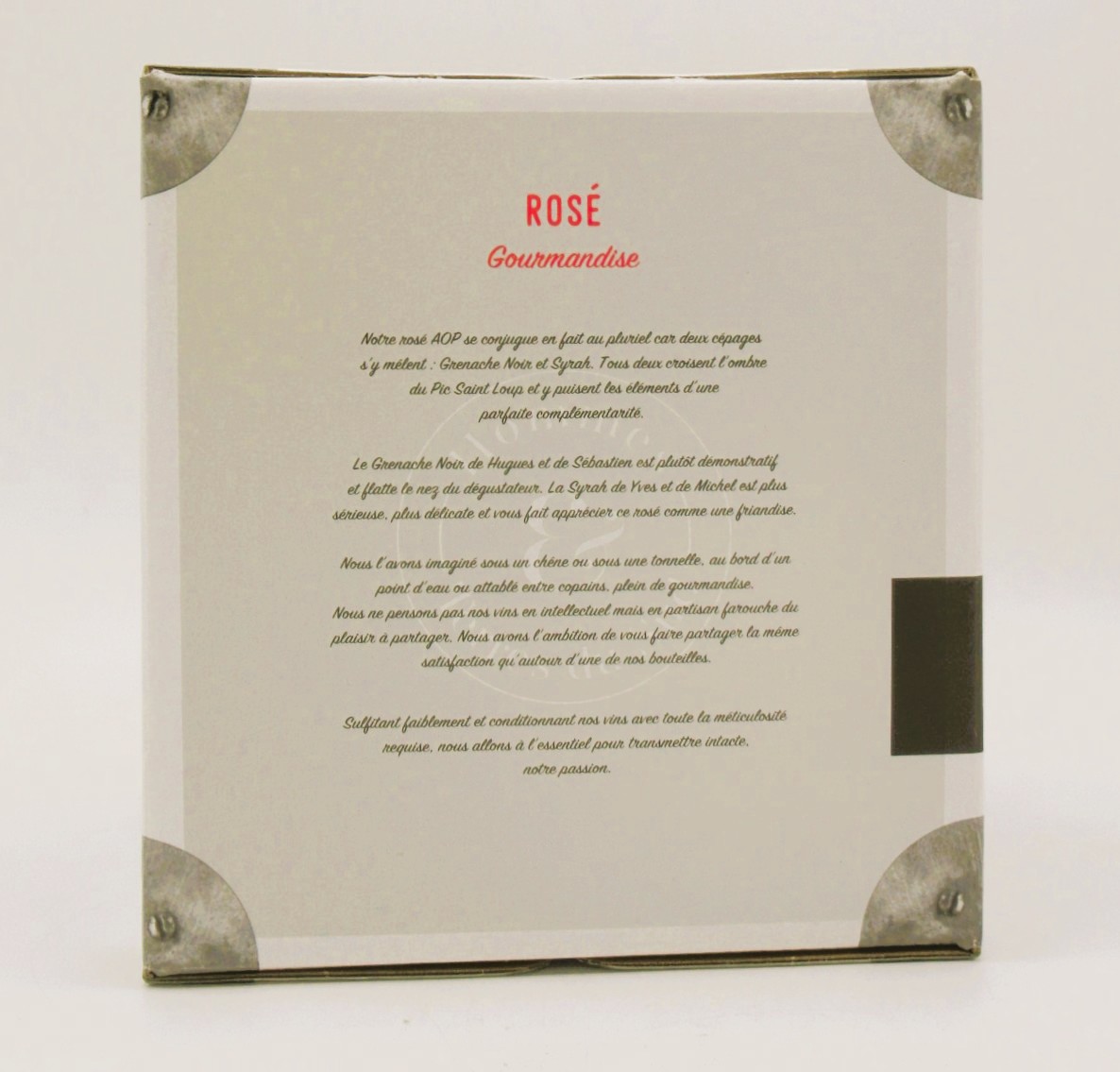 Languedoc Rosé Gourmandise Cellier du Pic 3 litres