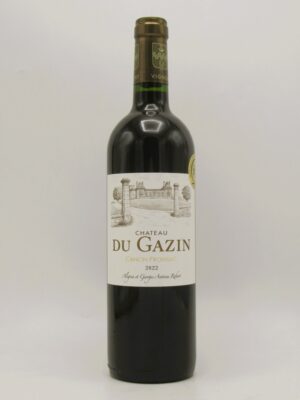 Canon Fronsac bio Chateau du Gazin 2022