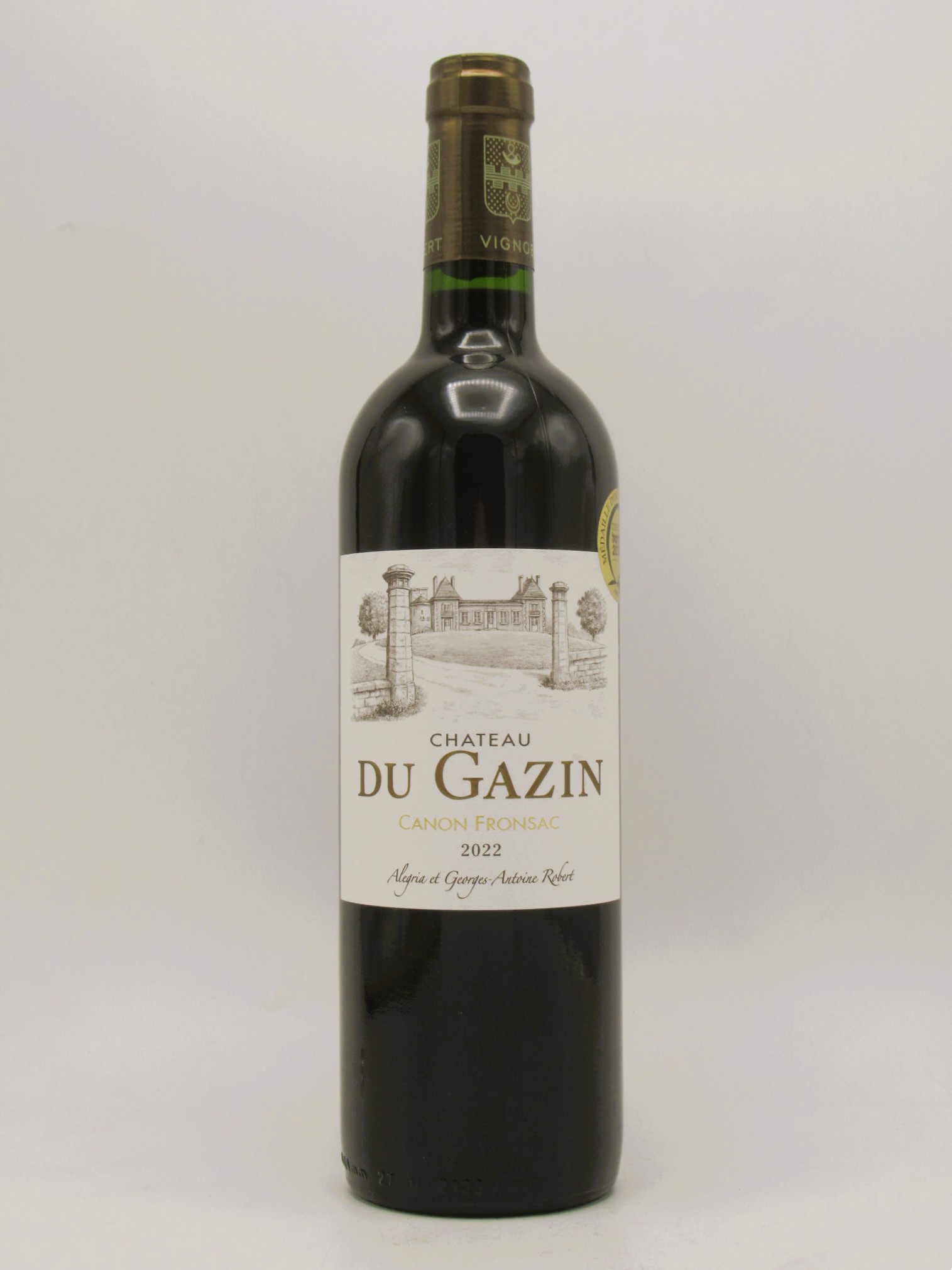 Canon Fronsac bio Chateau du Gazin 2022