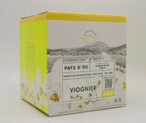 IGP Pays d’Oc Viognier Cellier du Pic 3 litres