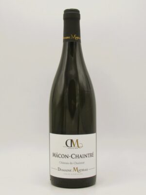 Macon Chaintre Bio Blanc Chateau de Chaintre Domaine Mathias 2024