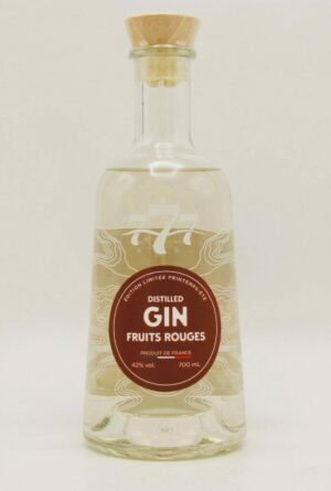 Gin Fruits Rouges 777 Distillerie de la Seine