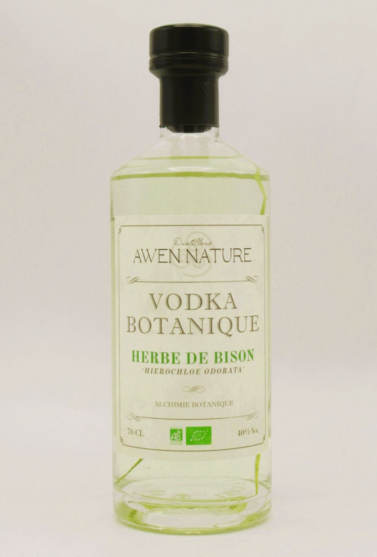 Vodka Bio Herbe de Bison Awen Nature