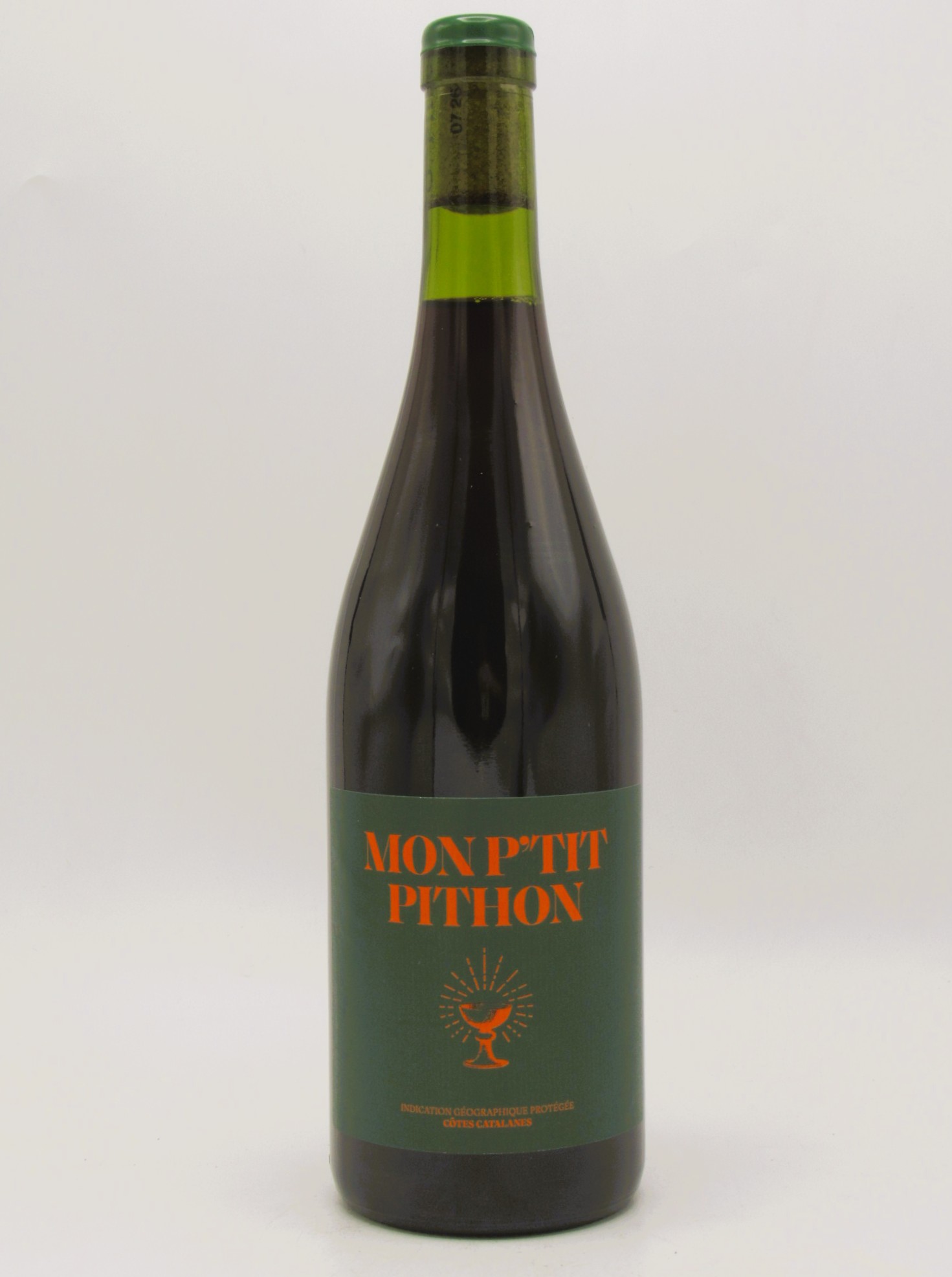 iGP Côtes Catalanes bio rouge Mon P’tit Pithon 2025