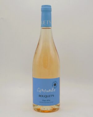 IGP Pays d’Oc rosé Cinsault Rouquet’s 2025