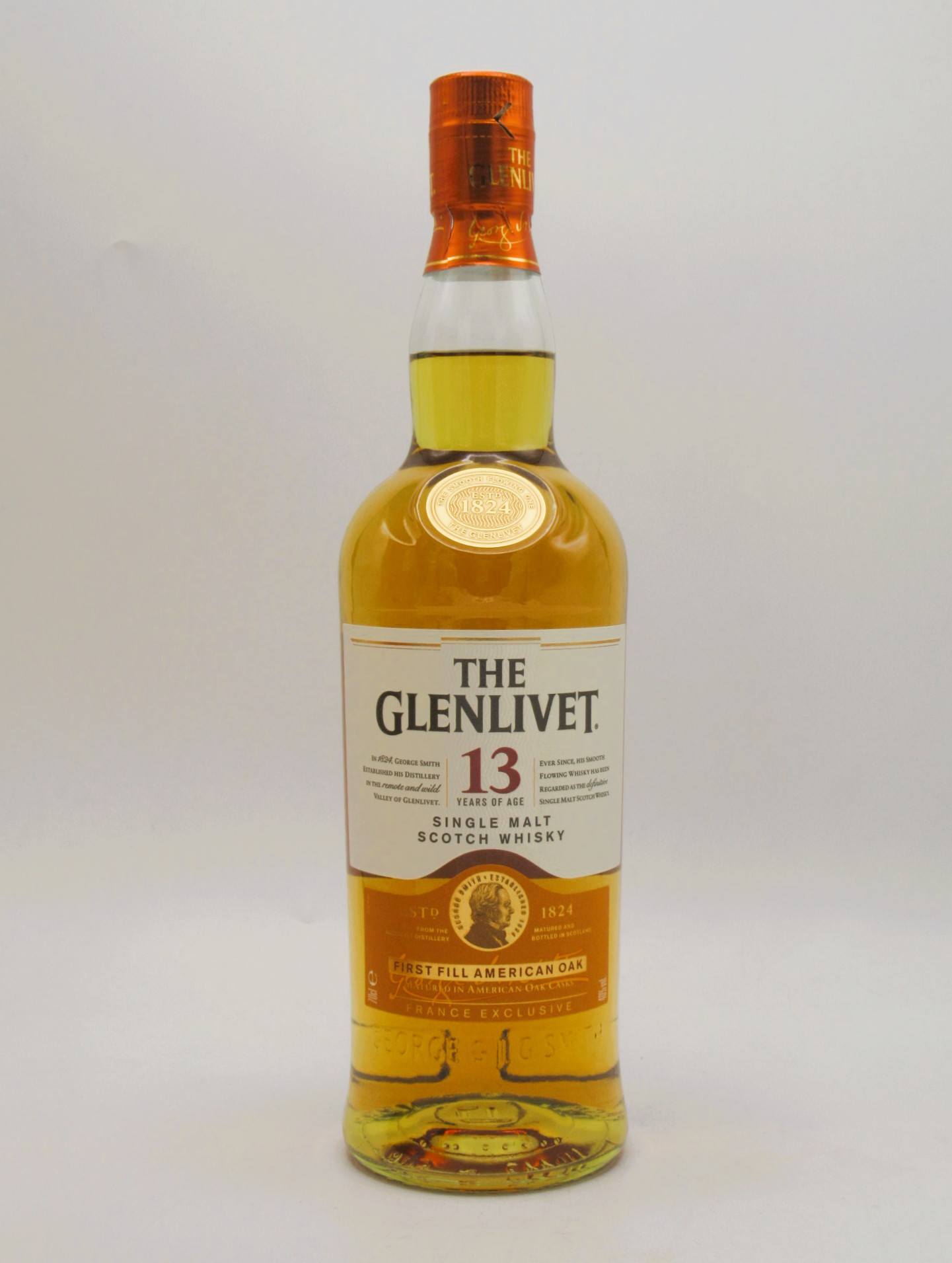 Single Malt Scotch Whisky The Glenlivet 13 Ans First Fill