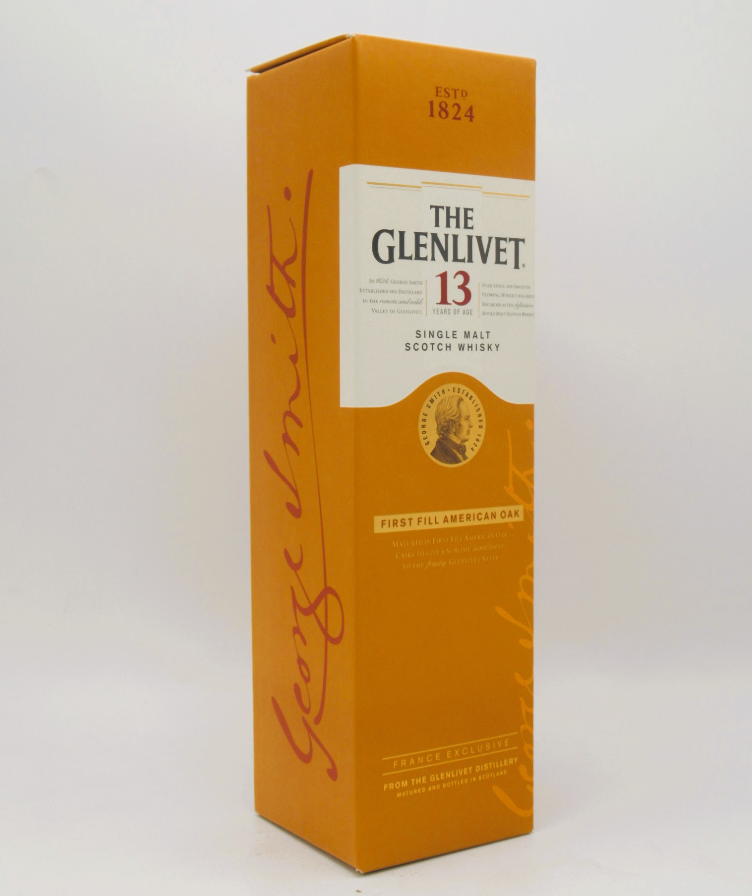 Single Malt Scotch Whisky The Glenlivet 13 Ans First Fill