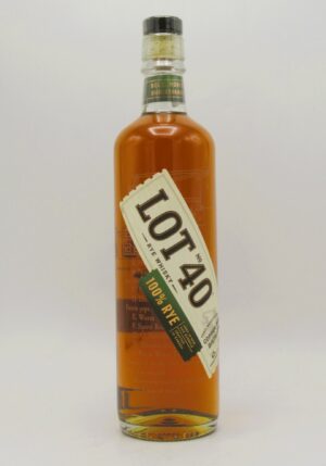 Whisky Canadien 100% Rye Lot N°40