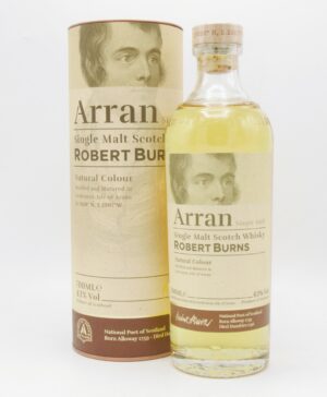 Single Malt Scotch Whisky Arran Robert Burns