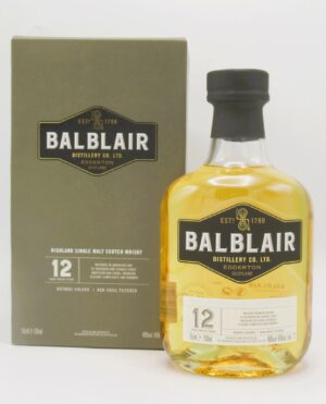 Single Malt Scotch Whisky The Balblair 12 ans