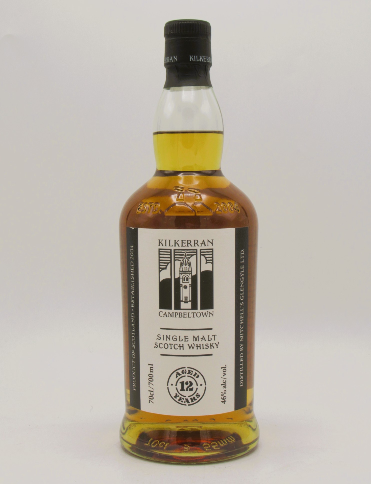 Single Malt Whisky Kilkerran 12 Ans