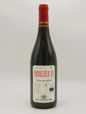 Cotes du Rhone Rouge Bio 45eme Parallèle Paul Jaboulet 2025