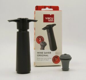 Pompe A Vide Vacuvin + 2 Bouchons