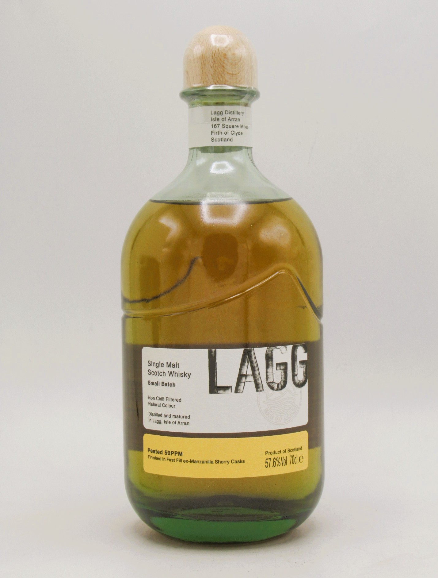 Single Malt Scotch Whisky Manzanilla Finish Lagg Distillery