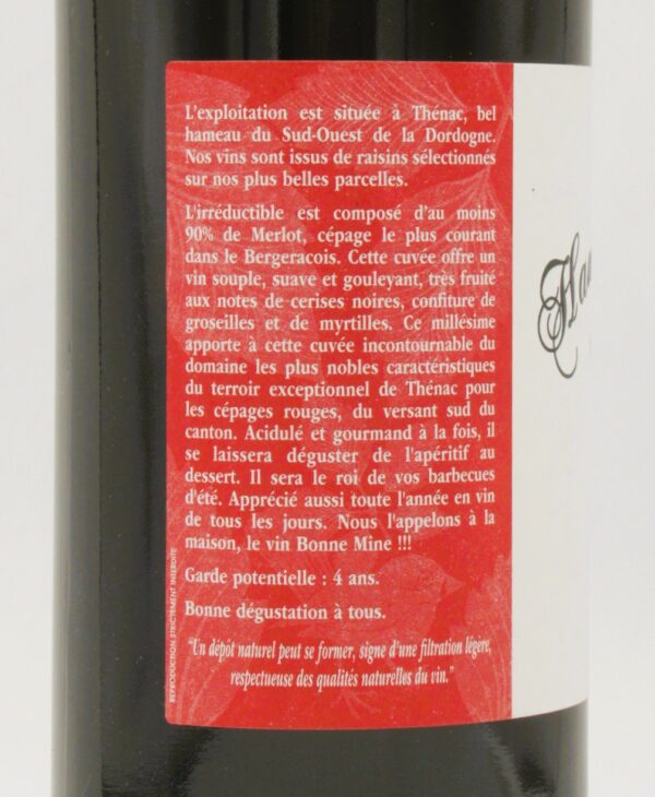 Bergerac L’Irréductible Chateau Haut-Fongrive 2022