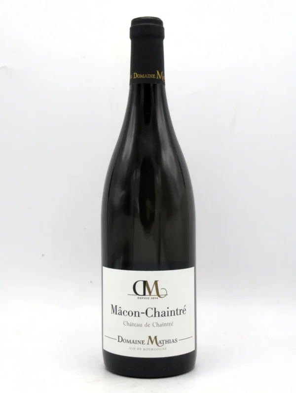 Macon Chaintre Bio Blanc Chateau de Chaintre Domaine Mathias 2022