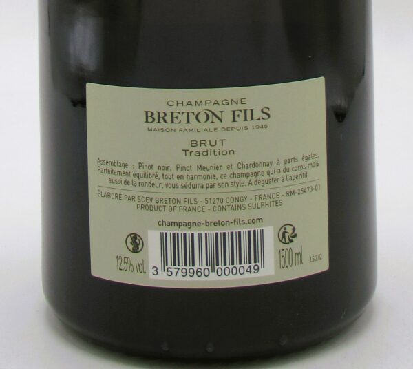 Champagne Récoltant Breton Fils Brut Magnum