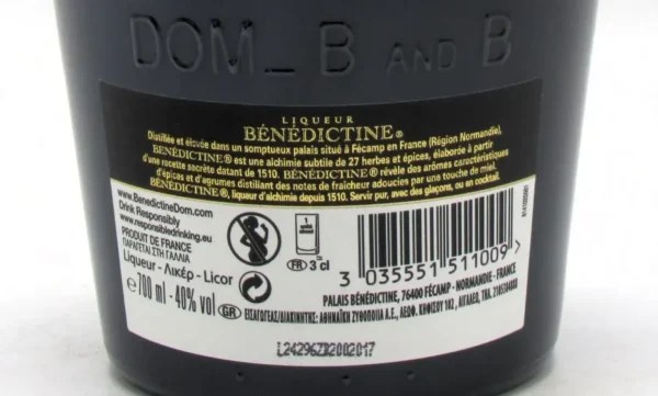 Bénédictine DOM 70cl