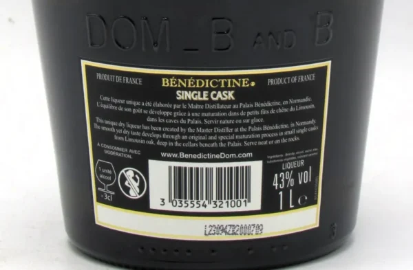 Bénédictine B&B Single Cask Edition