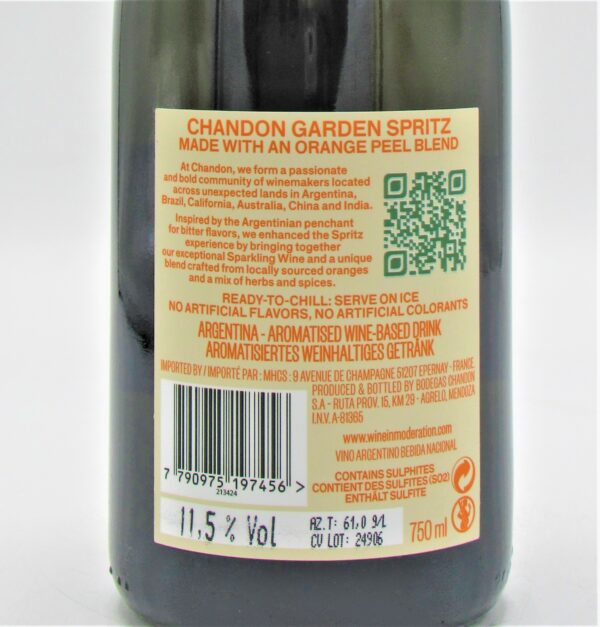 Vin effervescent aromatisé Chandon Garden Spritz