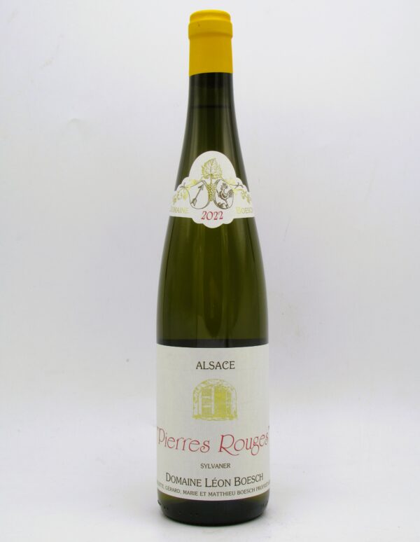 Alsace Sylvaner bio Les Pierres Rouges Domaine Leon Boesch 2022