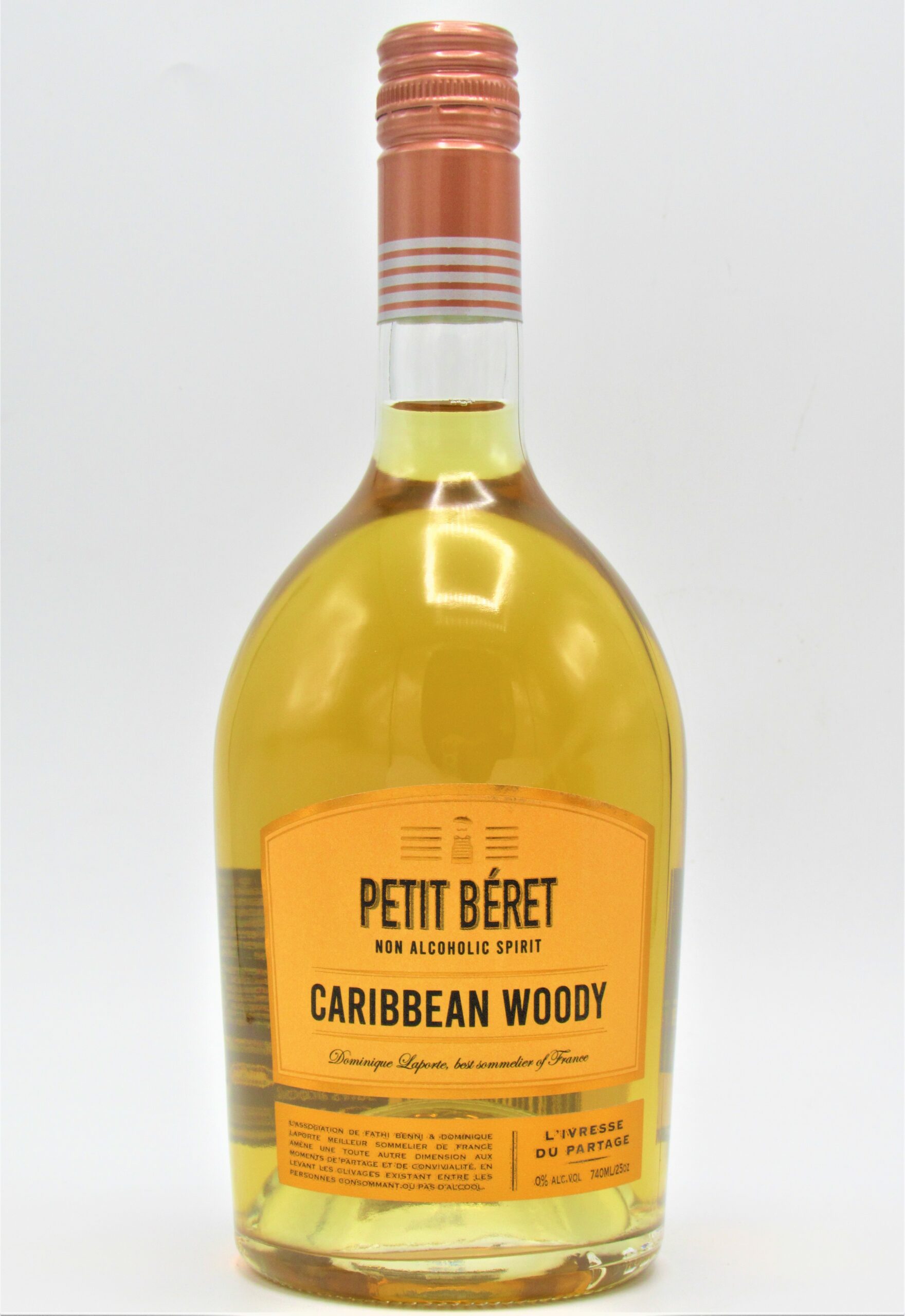 Le Petit Béret Caribbean Woody rhum alternatif sans alcool 740ml