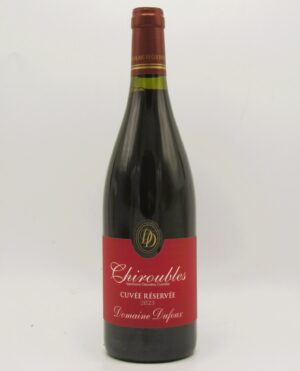 Chiroubles Cuvée Réservée Domaine Dufoux 2023
