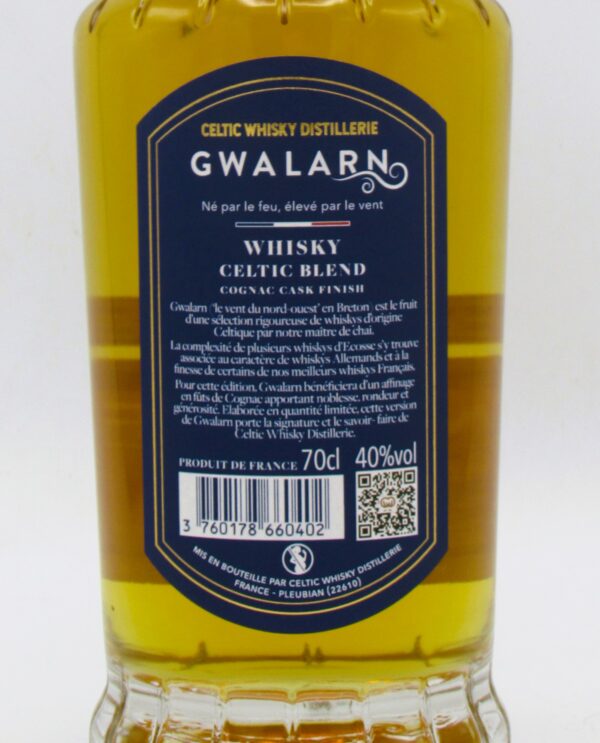 Blended Celtic Whisky Gwalarn Cognac Finish