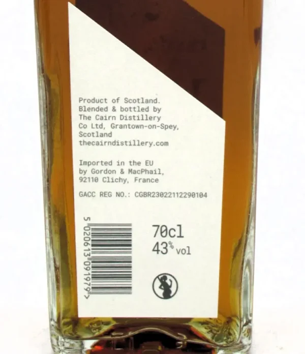 Blended Malt Scotch Whisky CRN57 12 Ans The Cairn