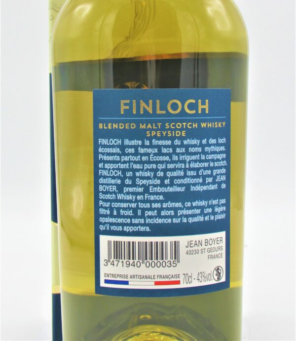 Blended Malt Scotch Whisky Finloch Peaty Speyside