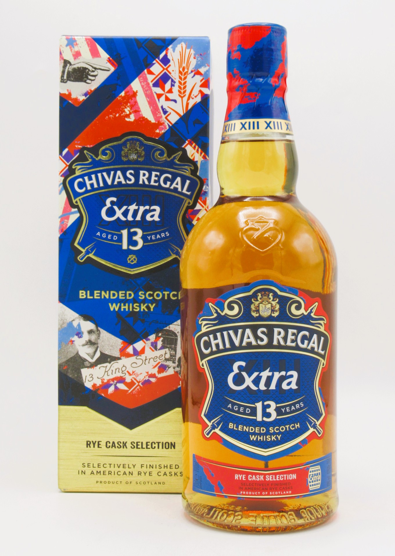 Blended Scotch Whisky The Chivas Extra 13 ans American Rye Finish
