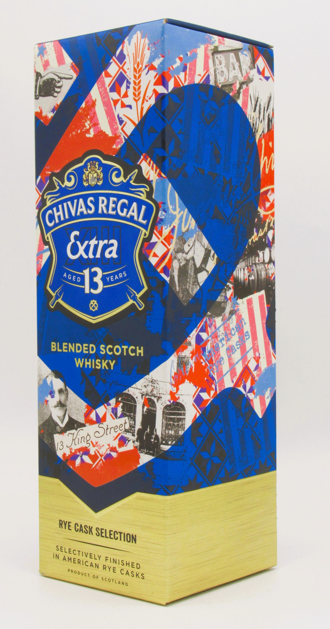 Blended Scotch Whisky The Chivas Extra 13 ans American Rye Finish