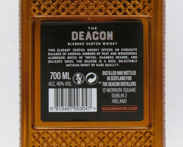 Blended Scotch Whisky The Deacon