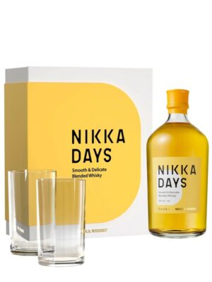 Blended Whisky Japon The Nikka Days coffret 2 verres