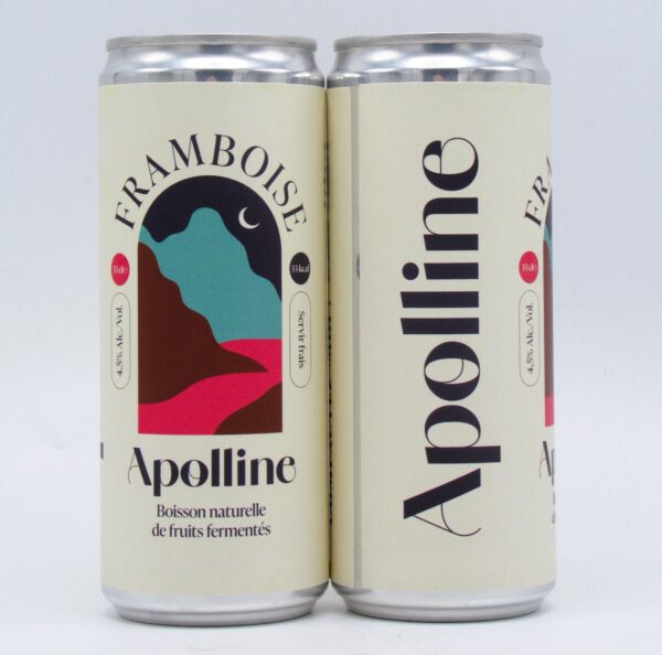 Apolline Boisson Naturelle de Fruits Fermentés Framboise