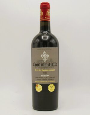 Montagne St Emilion Confidentielle Chateau Lys de Maisonneuve 2022